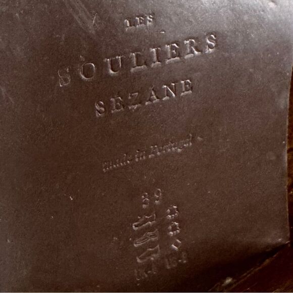 SEZANE ELOANE LOW BOOTS in Taupe - Picture 13 of 13